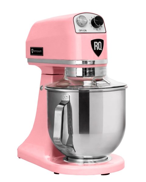 Mikser planetarny gastronomiczny pojemność 7 litrów RÓŻOWY Resto Quality RQB7-P