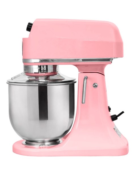 Mikser planetarny gastronomiczny pojemność 7 litrów RÓŻOWY Resto Quality RQB7-P