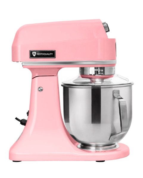 Mikser planetarny gastronomiczny pojemność 7 litrów RÓŻOWY Resto Quality RQB7-P
