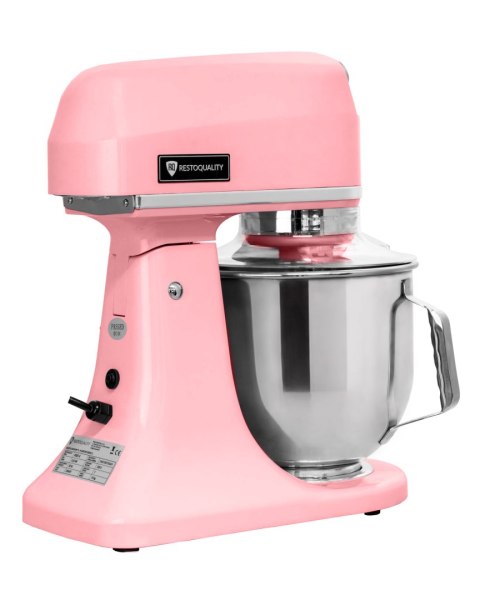 Mikser planetarny gastronomiczny pojemność 7 litrów RÓŻOWY Resto Quality RQB7-P