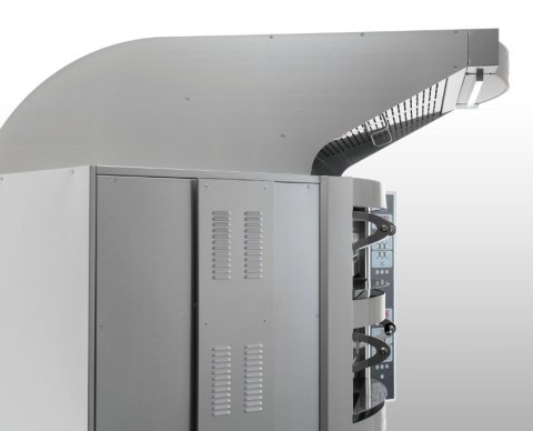 Okap do pieca do pizzy Caravaggio bez wyciągu Cuppone Resto Quality KCR835NT