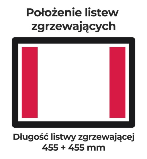 Pakowarka próżniowa komorowa goSENSOR L listwa 455+455 mm Resto Quality TGL2V2E2