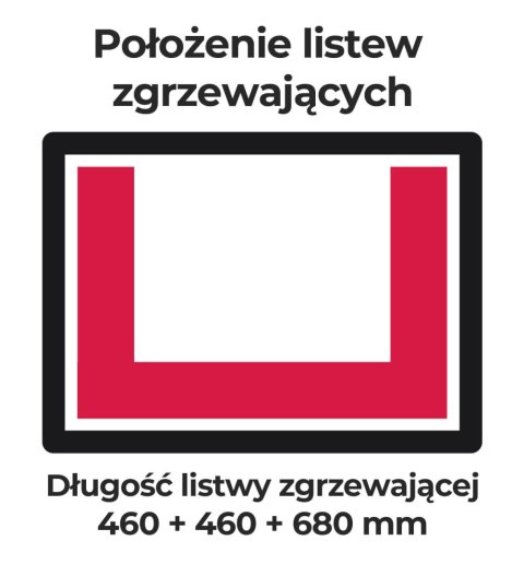 Pakowarka iSENSOR M wolnostojąca 3 listwy Becker przyłącze gaz Resto Quality FSM4KUG2