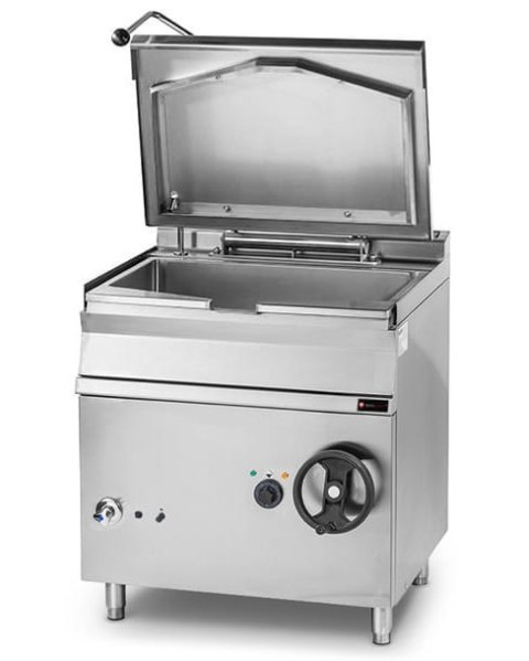 Patelnia uchylna gazowa stal nierdzewna pojemność 80 l Resto Quality RQBS85.98G