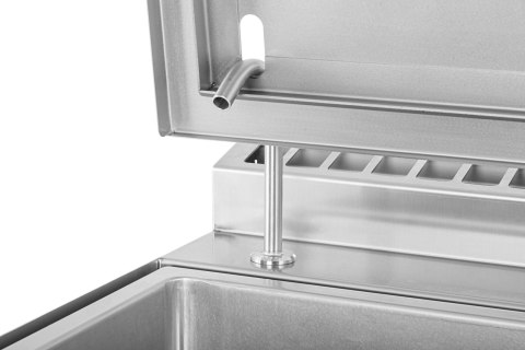 Patelnia uchylna gazowa stal nierdzewna pojemność 120 l Resto Quality RQBS125.912G