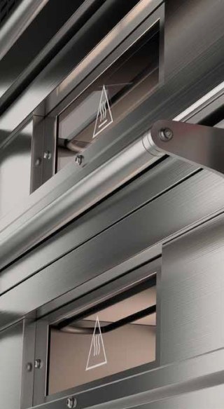 Elektryczny piec do pizzy dwukomorowy 8x33 cm Resto Quality CITIZEN EP 70 4+4 / MC