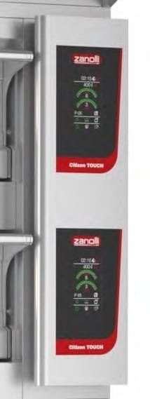 Piec do pizzy Citizen Touch dwukomorowy elektryczny 18x33 cm Resto Quality CITiZEN E 9+9 / MC TOUCH