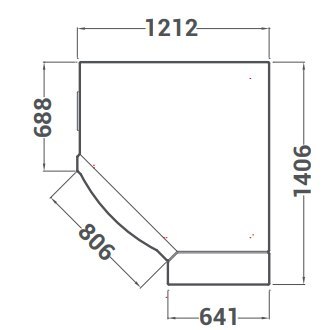 Piec do pizzy elektryczny dwukomorowy 5+5x36 cm 19,4 kW Resto Quality CR535/2 CD