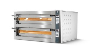 Piec do pizzy dwukomorowy cyfrowy 9+9x36 cm Donatello Resto Quality DN935/2 D
