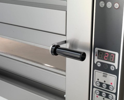 Piec do pizzy dwukomorowy cyfrowy 9+9x36 cm Donatello Resto Quality DN935/2 D