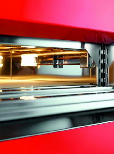 Piec do pizzy jednokomorowy manualny 400x400 mm Niebieski Resto Quality HE400/1 TM/FB