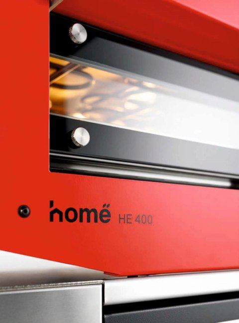 Piec do pizzy jednokomorowy manualny 400x400 mm Żółty Resto Quality HE400/1 TM/FY