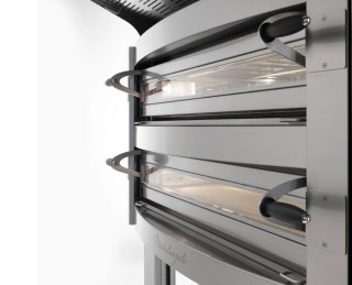 Piec do pizzy dwukomorowy Michelangelo cyfrowy 9+9x36 cm Resto Quality ML935/2 CD