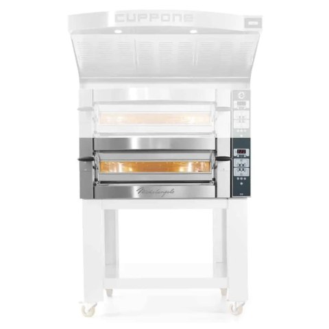 Piec do pizzy jednokomorowy Michelangelo cyfrowy 6x36 cm Resto Quality ML635/1 CD