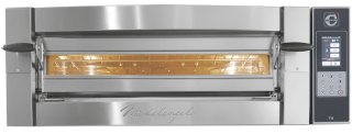 Piec do pizzy jednokomorowy Michelangelo dotykowy 6x36 cm Resto Quality ML635/1 TS