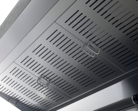 Piec do pizzy elektryczny dwukomorowy Tiepolo 6+6x36 cm Resto Quality TP635/2CM