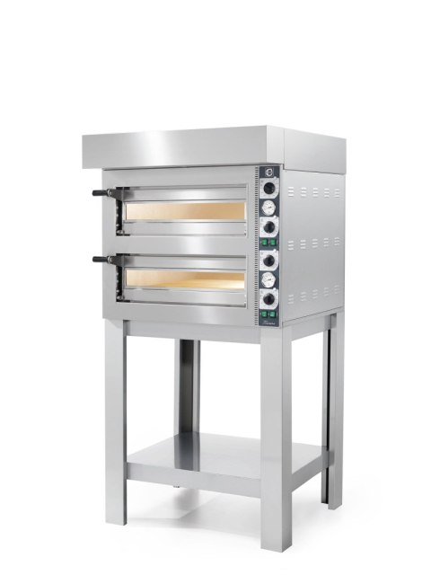 Piec do pizzy elektryczny dwukomorowy Tiziano 2+2x30 cm Resto Quality TZ230/2M