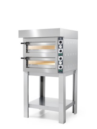Piec do pizzy elektryczny dwukomorowy Tiziano 4+4x30 cm Resto Quality TZ430/2M