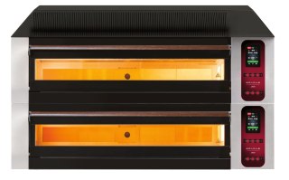 Piec elektryczny dwukomorowy podstawa z prowadnicami 9x30 cm Resto Quality COMP - 2ST M9