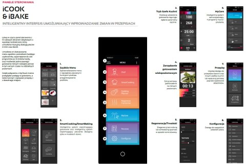 Piec konwekcyjno-parowy elektryczny 6xGN1/1 iCook TSC Mychef Resto Quality iCook 061E TSC