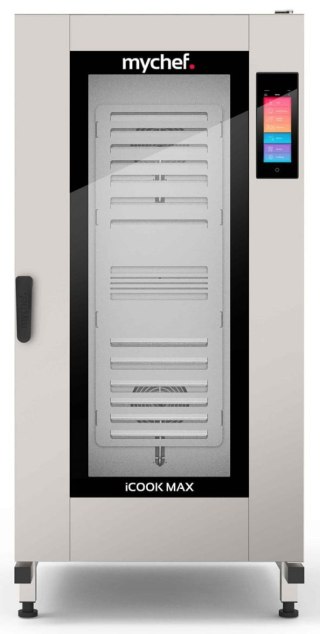 Piec konwekcyjno-parowy elektryczny z wózkiem 20xGN2/1 iCook MAX Resto Quality iCook MAX 202E