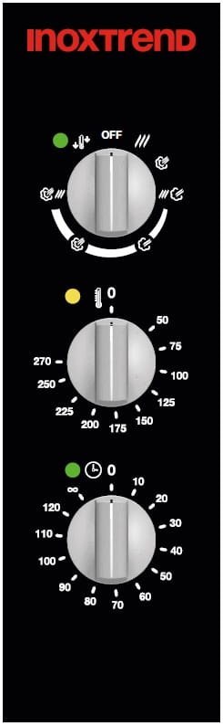Piec konwekcyjno-parowy gazowy 7xGN1/1 Inoxtrend Resto Quality CDA-107G