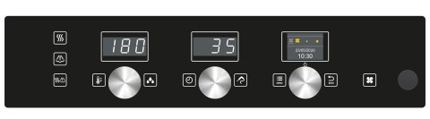 Piec konwekcyjno-parowy elektroniczny ICON51 6xGN1/1 Resto Quality ICCT061E