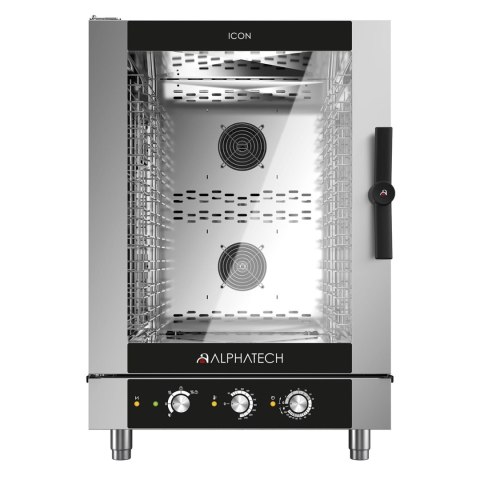 Gazowy piec konwekcyjno-parowy manualny 10xGN1/1 10x600x400 Resto Quality ICGM101E