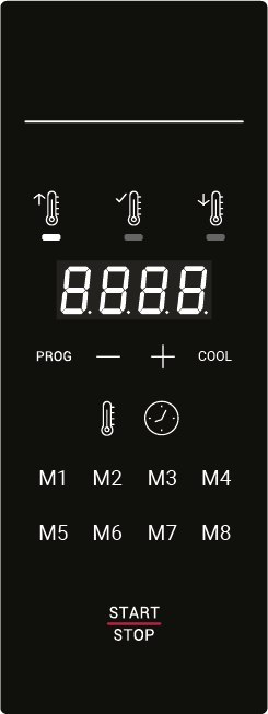 Piec konwekcyjny szybkiego gotowania Quick 1 czerwony 3,6 kW Resto Quality QUICK 1 RED