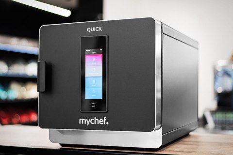 Piec konwekcyjny szybkiego gotowania Quick 1T dotykowy czarny Resto Quality QUICK 1T BLACK