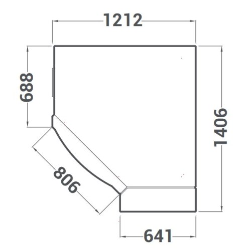 Narożny piec do pizzy Caravaggio elektryczny 5x36 cm 9,7 kW Resto Quality CR535/1 CD