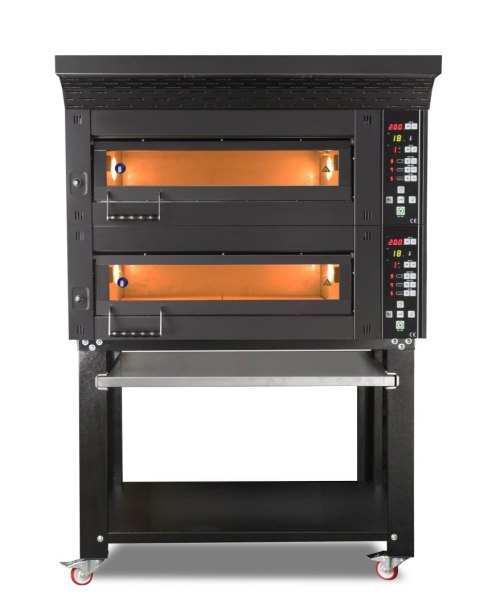 Modułowy piec piekarniczy 2-komorowy 15 kW 400V 1260x1020 mm Resto Quality MD/800/1