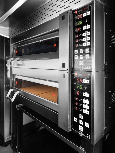 Modułowy piec piekarniczy 2-komorowy 18 kW 400V 1260x1020 mm Resto Quality MD/800/2