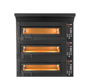Modułowy piec piekarniczy 3-komorowy 25,5 kW 400V 1260x1020 mm Resto Quality MT/800/2