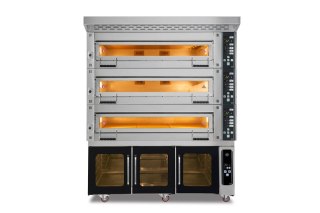 Modułowy piec piekarniczy 3-komorowy 34,5 kW 400V 1660x1020 mm Resto Quality MT/1200/2