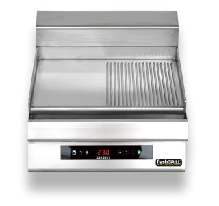 Energooszczędna płyta grillowa gładko-ryflowana nastawna Zernike Resto Quality GE5060D1C