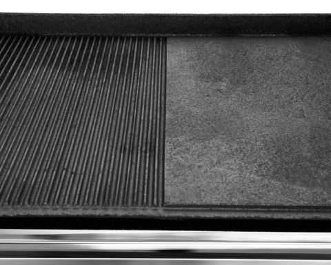 Płyta grillowa gazowa gładko-ryflowana profesjonalna 6,4 kW Resto Quality RQG30973