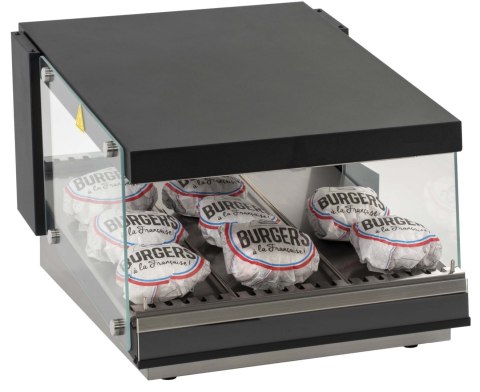 Witryna grzewcza do burgerów jedna półka 0,49 kW 550x707 mm Resto Quality RQBIN551