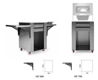 Solidna podstawa pod piec do pizzy Mantegna Cuppone Resto Quality SMN40-RS