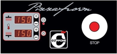 Prasa do ciasta do pizzy Cuppone ø50-52 cm 400 szt/h Resto Quality PZF/50DS