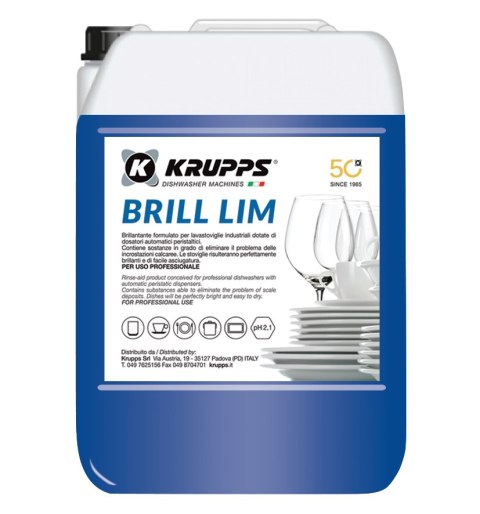 Gastronomiczny płyn nabłyszczający Krupps opakowanie 5 kg Resto Quality BRILL LIM