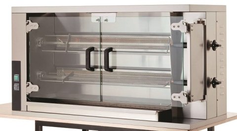 Rożen opiekacz do kurczaków gazowy wsad 10 sztuk Resto Quality CRG2