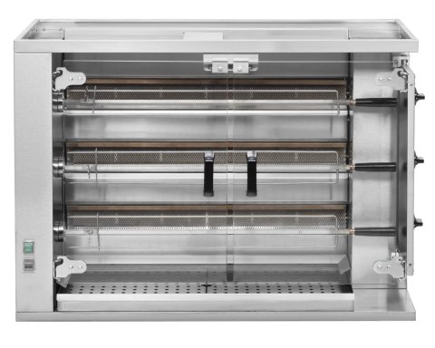 Rożen opiekacz do kurczaków gazowy wsad 15 sztuk Resto Quality CRG3