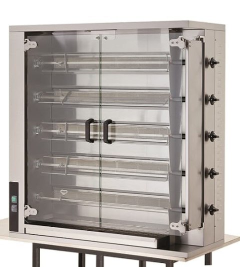 Rożen opiekacz do kurczaków gazowy wsad 25 sztuk Resto Quality CRG5