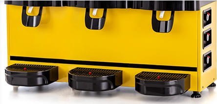 Schładzacz dyspenser napojów 3x10 l Panoramic żółty Resto Quality MMM30.AY