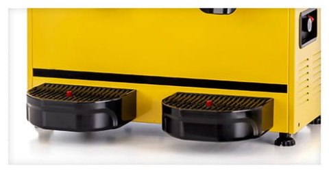 Schładzacz dyspenser napojów 2x10 l Panoramic żółty Resto Quality MM20.AY