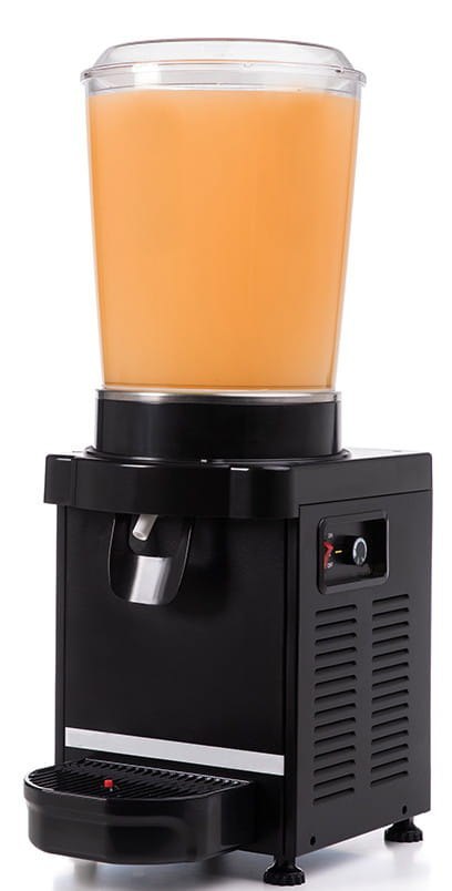 Schładzacz dyspenser napojów 10 l Panoramic czarny Resto Quality M10.AB