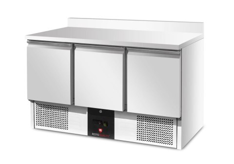 Stół chłodniczy 3-drzwiowy z rantem 368 l agregat dolny Resto Quality RQS903
