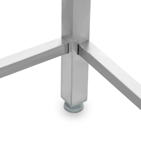 Stół przyścienny bez półki skręcany wymiary 1000x600x850 mm Resto Quality RQMSP6100