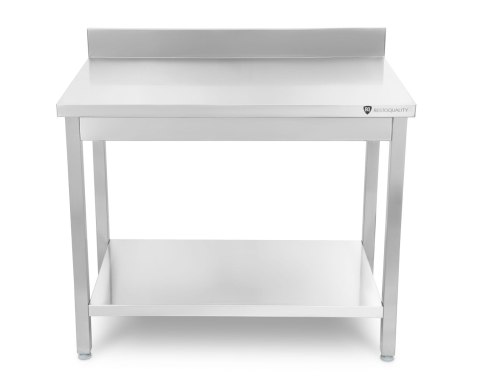 Stół przyścienny z półką skręcany wymiary 1600x700x850 mm Resto Quality RQMSP7160P